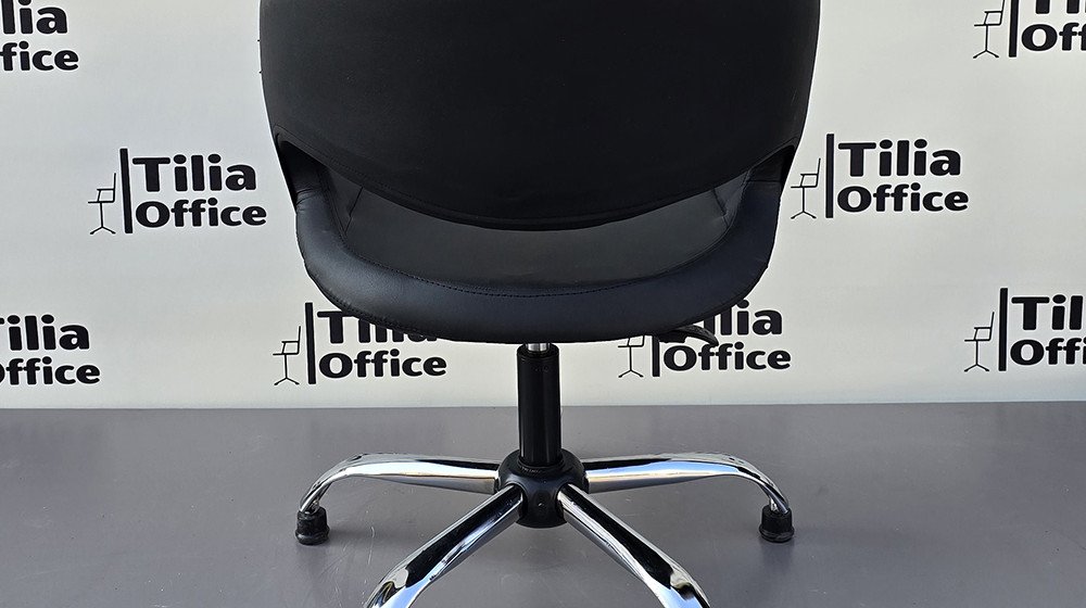 Flora Kesim Tarama Çalışma Bekleme Koltuğu Krom Yonca Sabit Ayak